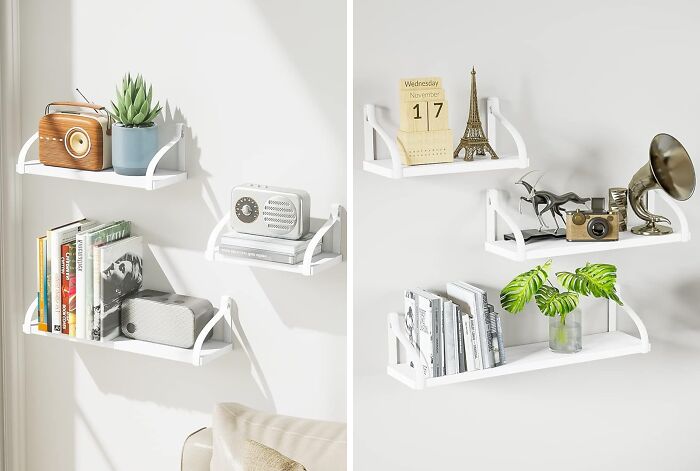 Elevate Your Décor With A Floating Shelves Wall Mounted Set: Display Your Treasures In Style