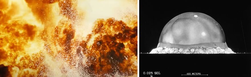 For Oppenheimer (2023), Nolan Failed To Show The Trinity Bomb Test Properly, Opting Instead For A Pretty Basic-Looking Explosion That Could Be Anything Blowing Up. This Is Because He Was Not Allowed To Drop A Real Nuke For The Scene. It's A Shame Cgi Doesn't Exist, Or This Could've Been Avoided