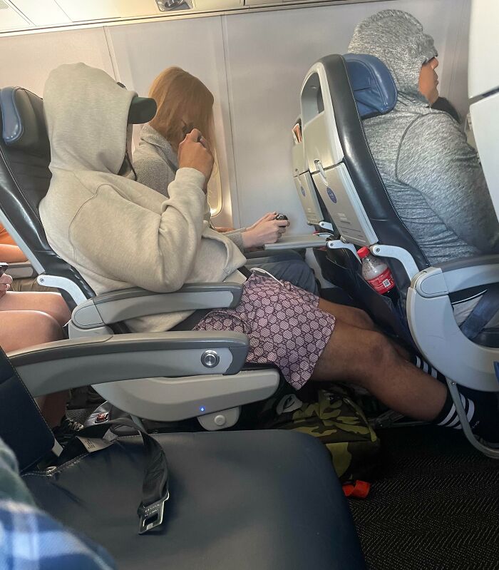 Delayed For 3 Hours… Just To Have This Guy Blasting A Movie On His Phone The Whole Flight. Flight Attendants Did Nothing