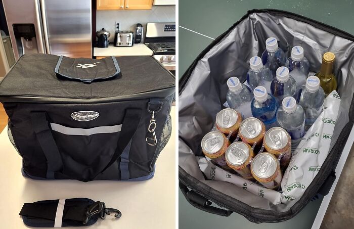 Keep Cool Anywhere With The Soft Cooler Bag: Chill Your Drinks And Snacks On The Go