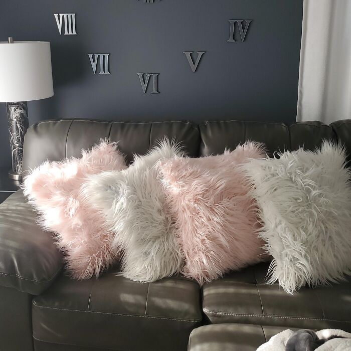 Fuzzy Dreams: Wlnui's Fluffy Faux Fur Pillow Covers For Luxe Lounging!