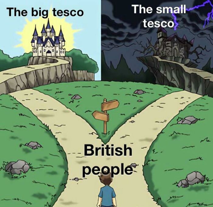 I’m Sorry The Small Tesco Is Always Just A Bit Off