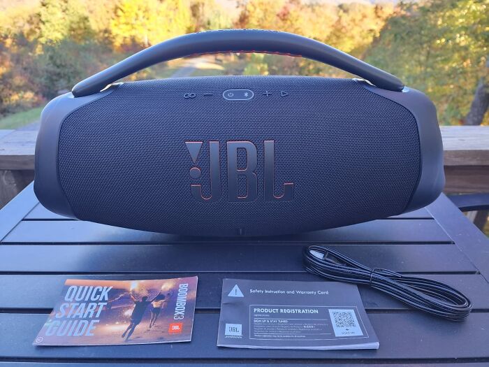 Massive Beats On The Move: Jbl Boombox 3 With Unmatched Sound & Bass!