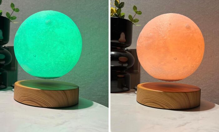 Elevate Your Space With The Levitating Moon Lamp: A Stunning Blend Of Science And Artistry For Mesmerizing Illumination