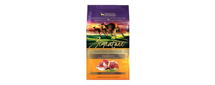 Zignature Kangaroo Formula dog food