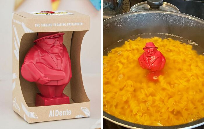 Never Miss The Perfect Pasta With The Al Dente Singing Floating Pasta Timer: Fun And Functional Kitchen Gadget
