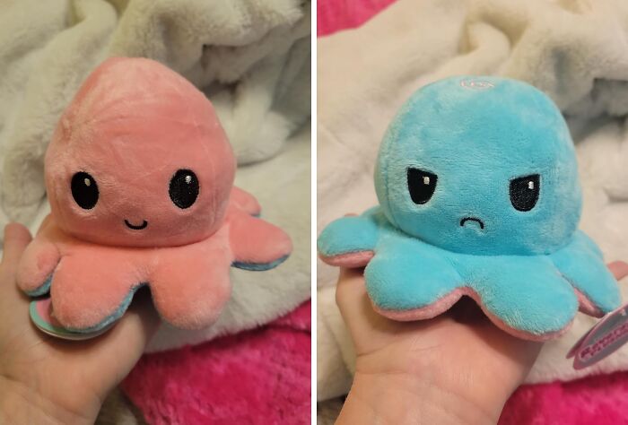 Embrace Double The Cuteness With The Original Reversible Octopus Plushie