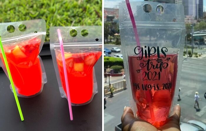 Sip And Save With Reusable Clear Juice Pouches: Eco-Friendly Refreshment On-The-Go