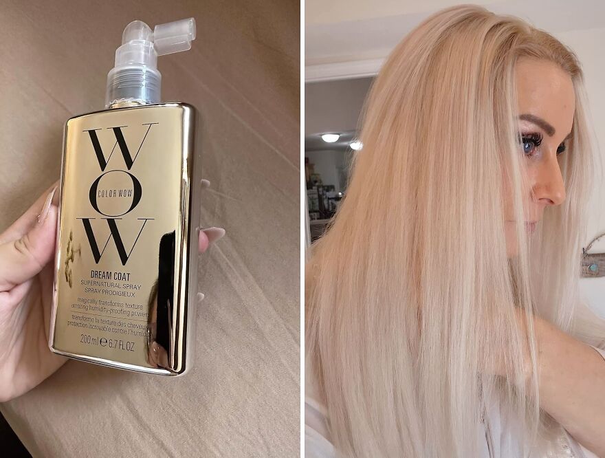 Get Wow-Worthy Hair With Color Wow Dream Coat Supernatural Spray - Say Goodbye To Frizz And Hello To Shine In Any Weather!