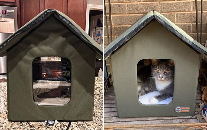 Purr-Fect Comfort: Cozy Up Your Kitty With The Outdoor Heated Kitty House
