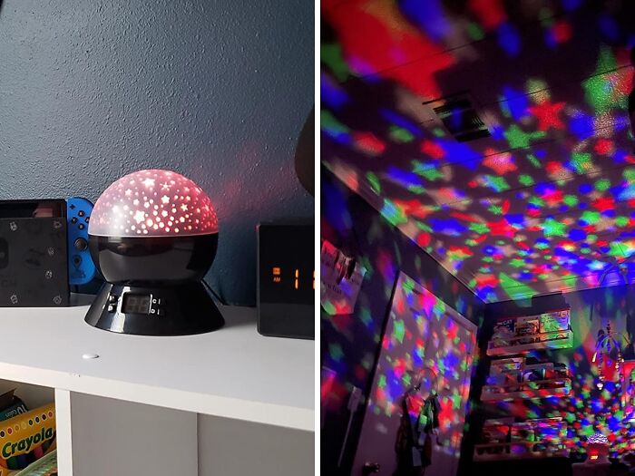 Create A Stellar Atmosphere With The Star Night Light Projector!