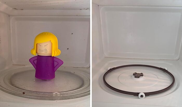 Effortless Microwave Cleaning With Angry Mama: Steam Away Stubborn Stains And Odors!