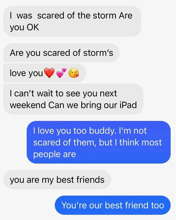 My 7-Year-Old Nephew Has Started Texting My Husband And Me