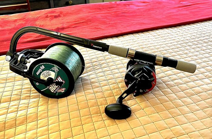 Simplify Your Reel Spooling With The No Line Twist Spooling Station System: Perfect For Spinning, Baitcasting, And Trolling Reels