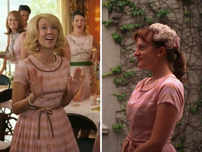 The Pink Dress In "The Help" And "Mad Men" 