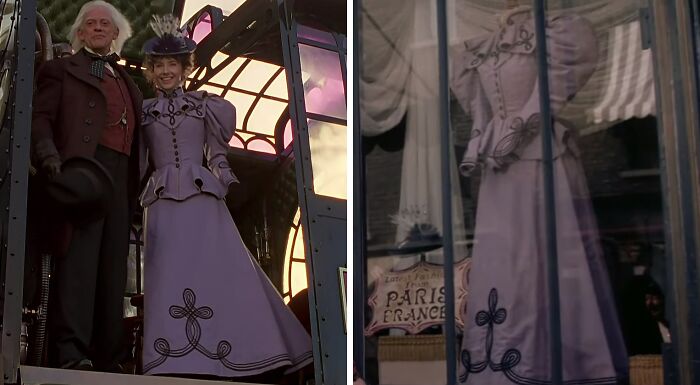 The Purple Dress In "Back To The Future Part III" And "Far And Away"