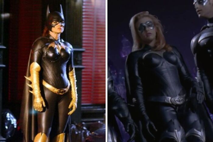 The Batgirl Costume In "Batman & Robin" And TV Series "Birds Of Prey"