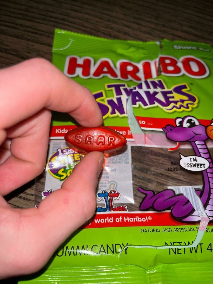 Found This Gummy In The Bag, Looks Nothing Like The Rest. Could Anyone Explain?