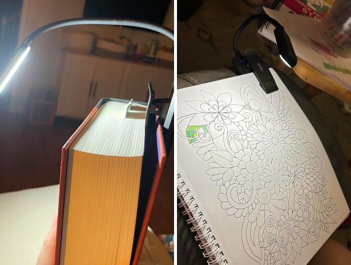 Enhance Your Reading Experience With The LED Rechargeable Book Light