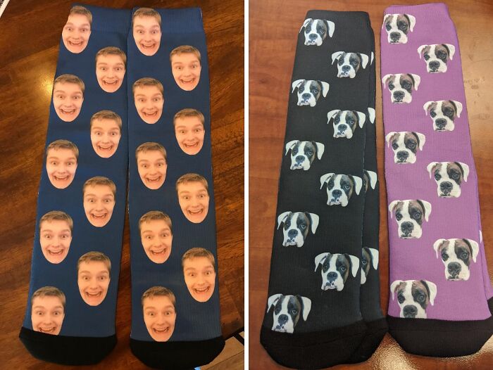 Step In Style: Personalize Your Look With Custom Photo Socks!