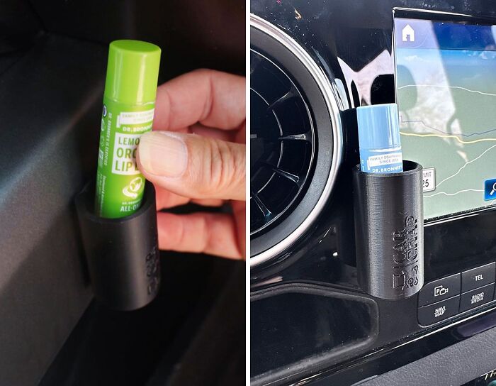 Keep Your Lips Smooth On-The-Go With CarChap, The Sleek Car Lip Balm Holder That's The Ultimate Driving Accessory!