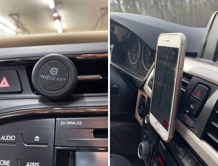 An Unyielding Magnetic Phone Holder To Make Sure Your Device Stays Put, No Matter The Road Bumps Or Swift Turns