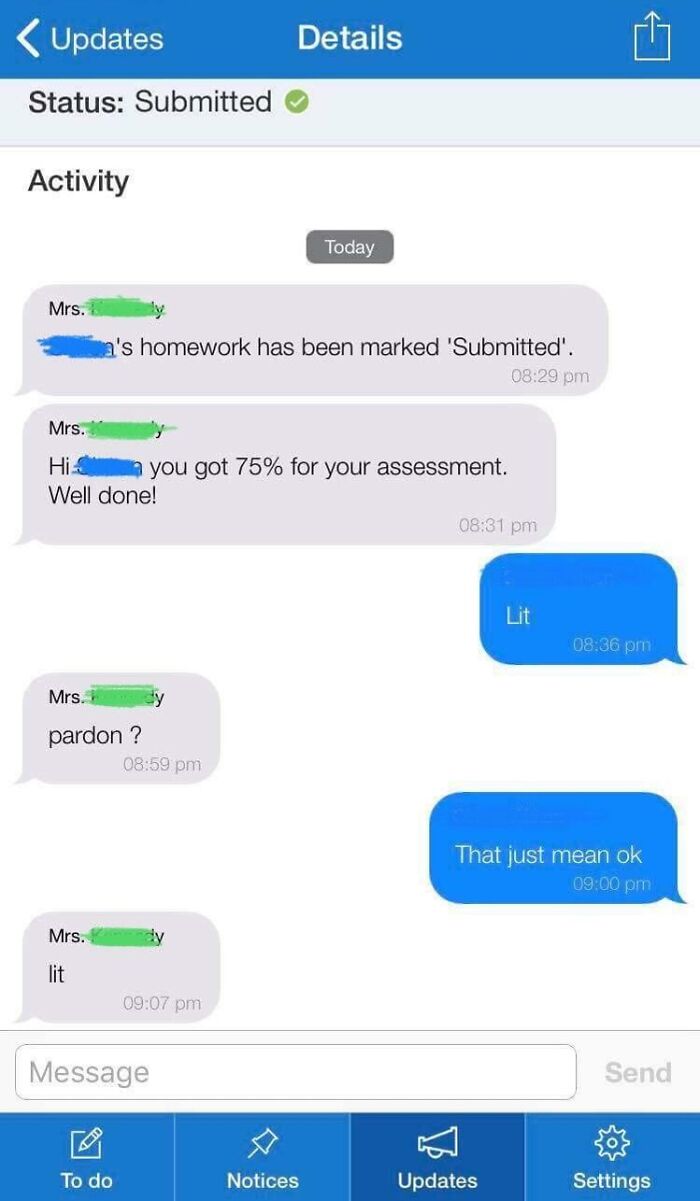 A Friend’s Conversation With His Teacher