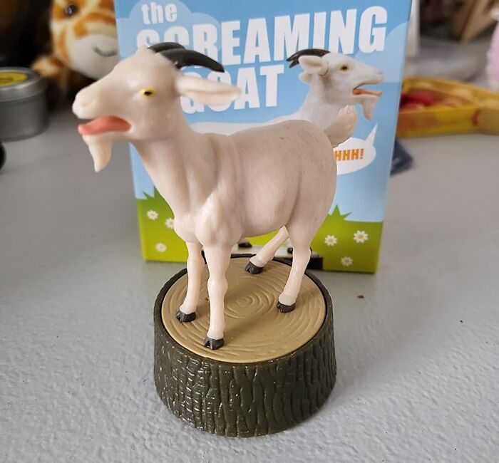 Experience The Hilarious Fun: The Screaming Goat (Book & Figure) For Endless Entertainment
