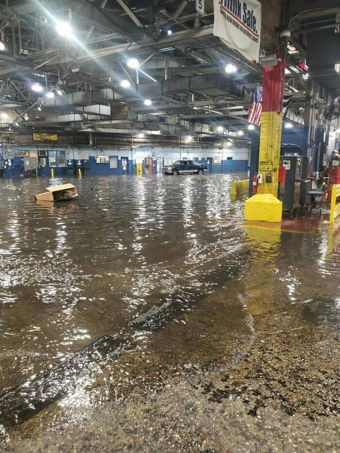 Just Flooded Into The Shop?