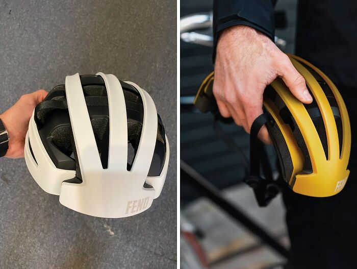 Half The Size, Double The Safety: Fend One’s Folding Helmet!