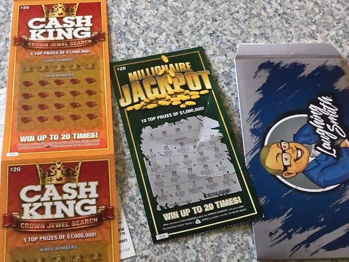 Cash In Some Funny Moments With Prank Lottery Tickets And Scratch Cards! Can't Beat A Million Dollar Gag
