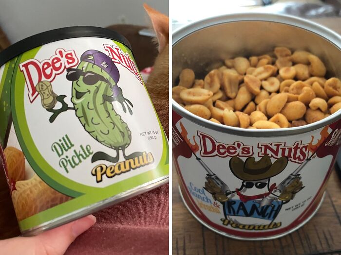 Indulge In Dee's Nuts: Dive Into The Tangy Adventure Of Dill Pickle Flavored Gourmet Peanuts! 