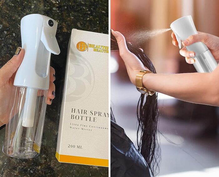 Style With Precision: Hair Spray Bottle For Fine Mists And Perfect Hairdos