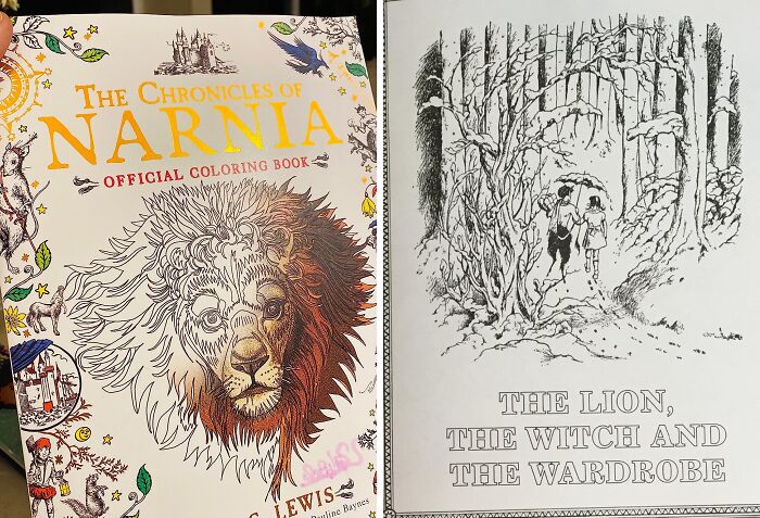 Narnia Awaits In Hues: Color Your Way Through The Official Chronicles Book!
