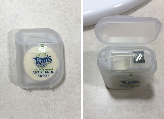 Floss Naturally With Tom's Of Maine: Waxed Antiplaque Dental Floss For A Cleaner Smile
