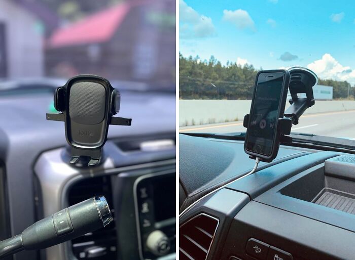 Adjust, Secure, Drive. iOttie Car Mount With Adjustable Bottom Foot: Perfect For Phones Of All Sizes!