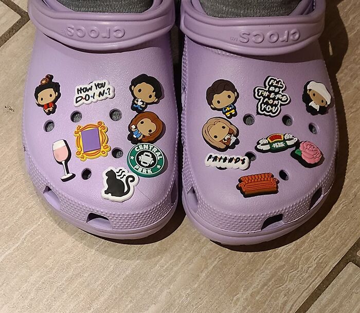From Central Perk To Your Feet: Friends Charms For Fun Clog Makeovers!