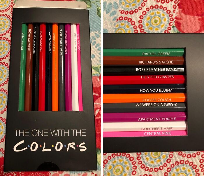 Doodle Your Fave Episodes: Friends-Inspired 12-Piece Pencil Pack!