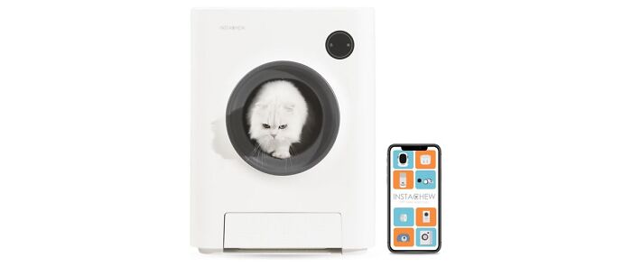 Instachew Purrclean Wi-Fi Enabled Self-Cleaning Cat Litter Box