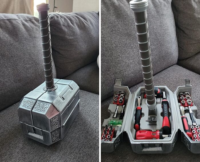 Unleash Your Inner Hero With The Robe Factory Marvel Thor Hammer Tool Set