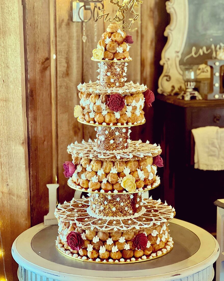 Croquembouche I Made For My Sister-In-Law’s Wedding