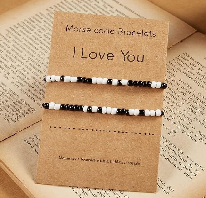  Matching Morse Code Bracelets - A Heartfelt Gift For Your Other Half!