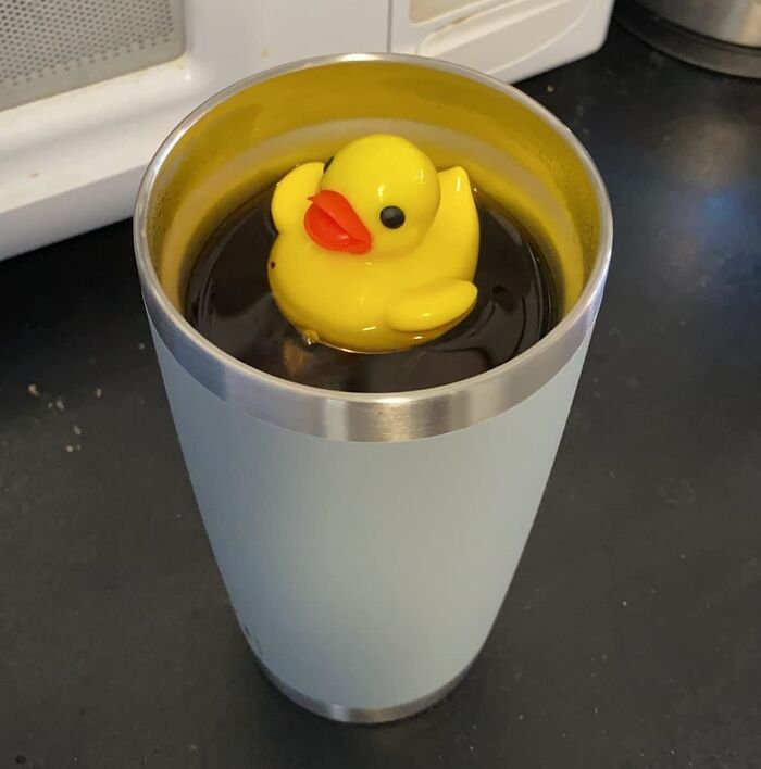 Enjoy A Quack-Tastic Tea Time With The Just Ducky Floating Tea Infuser