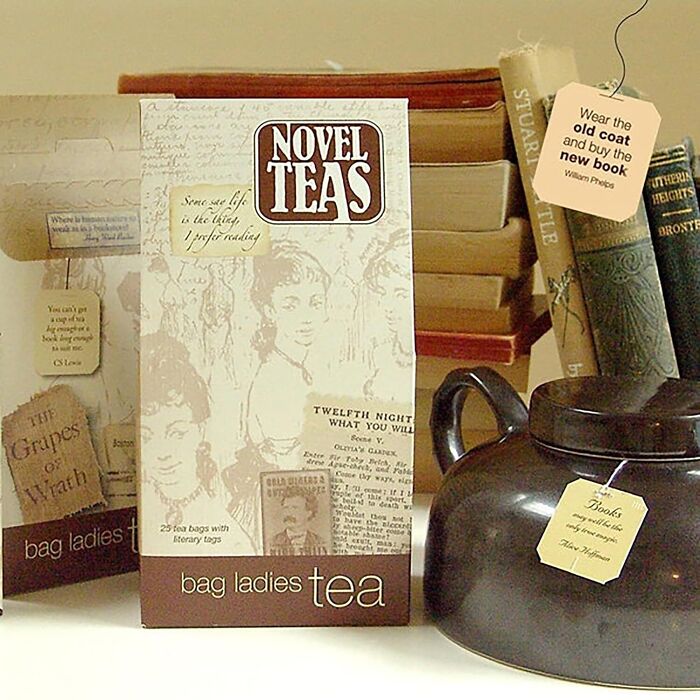 Books & Brews Unite: Novel Teas, Where Fine Tea Meets Famous Quotes!