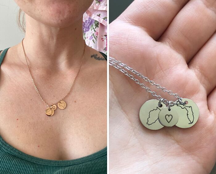 State Of Love: Two State Necklace Jewelry For A Meaningful Connection!
