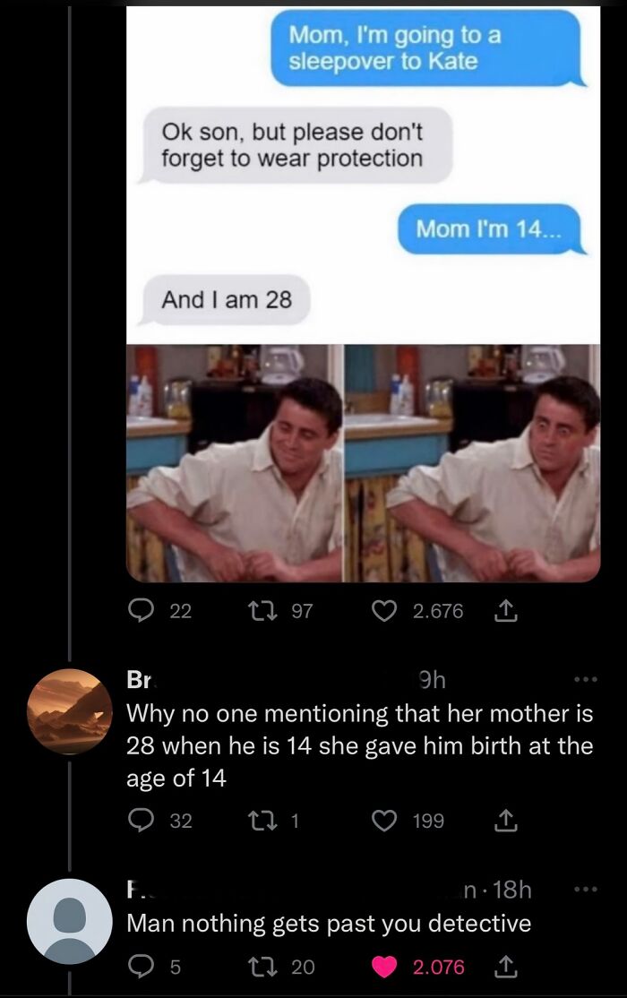 Guys The Mother Also Got Pregnant At 18