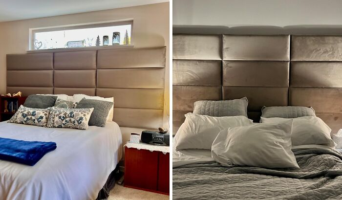 Transform Your Bedroom With Stylish Upholstered Headboards - Accent Wall Panels