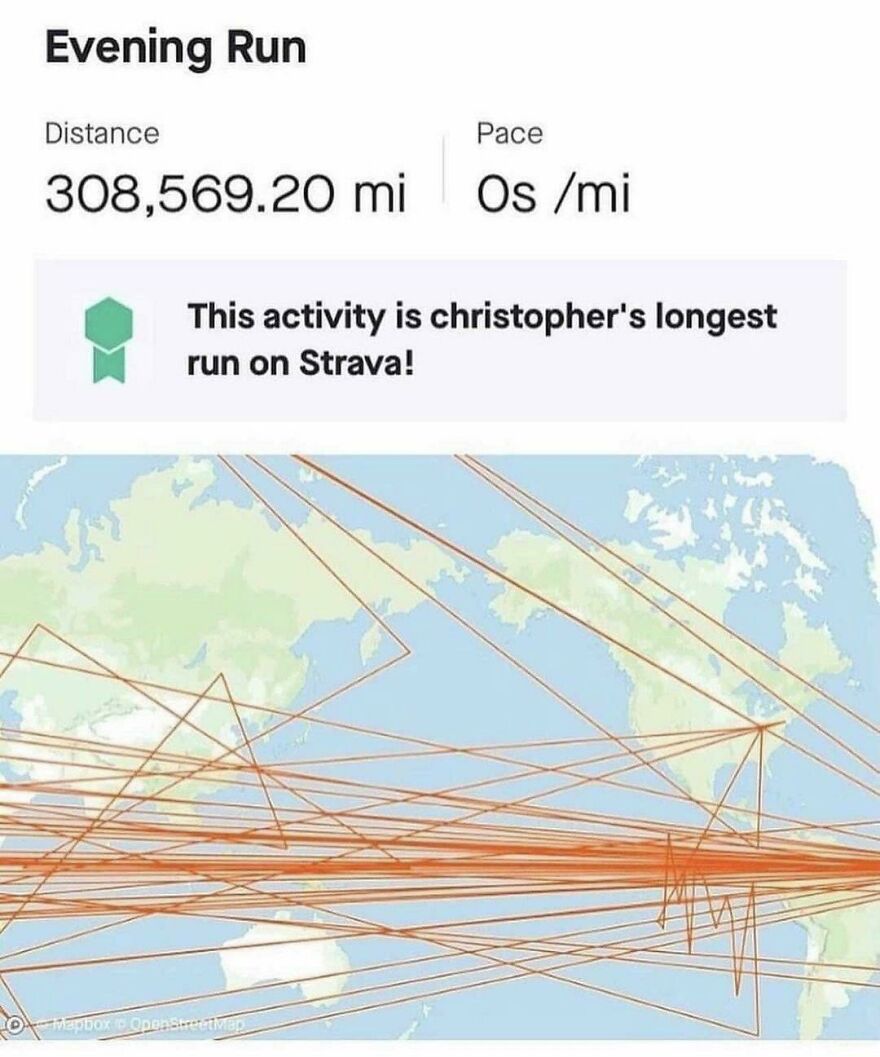 Christophers Longest Run