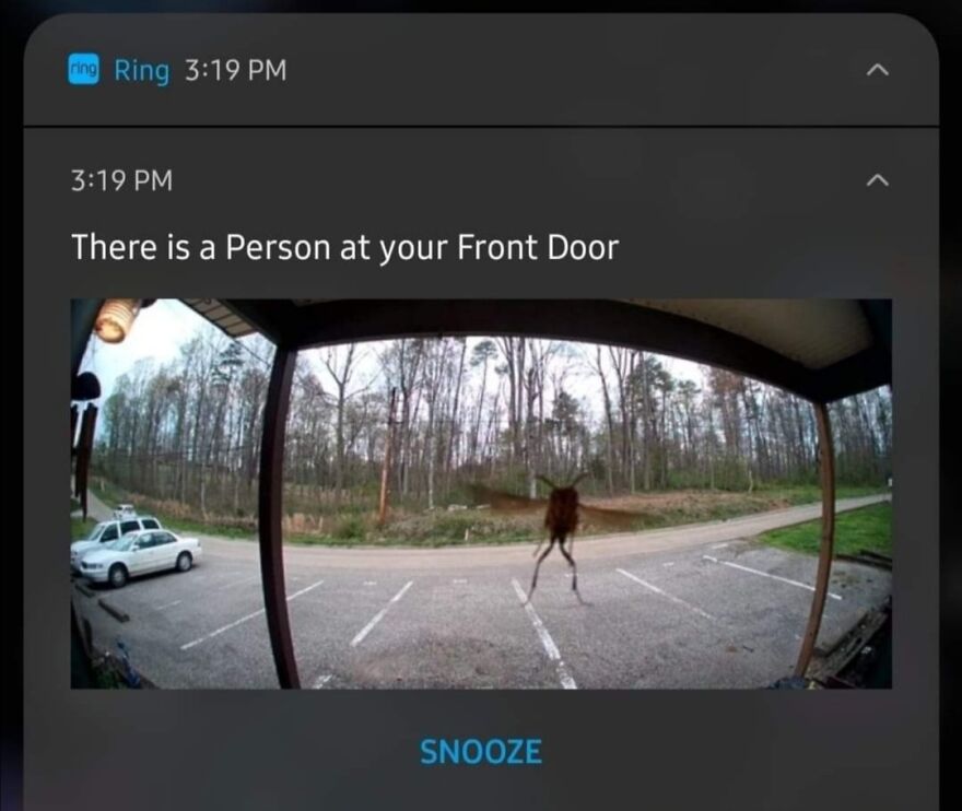 There Is A Person At Your Front Door