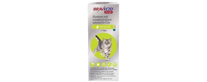 Bravecto Plus Topical Solution For Cats